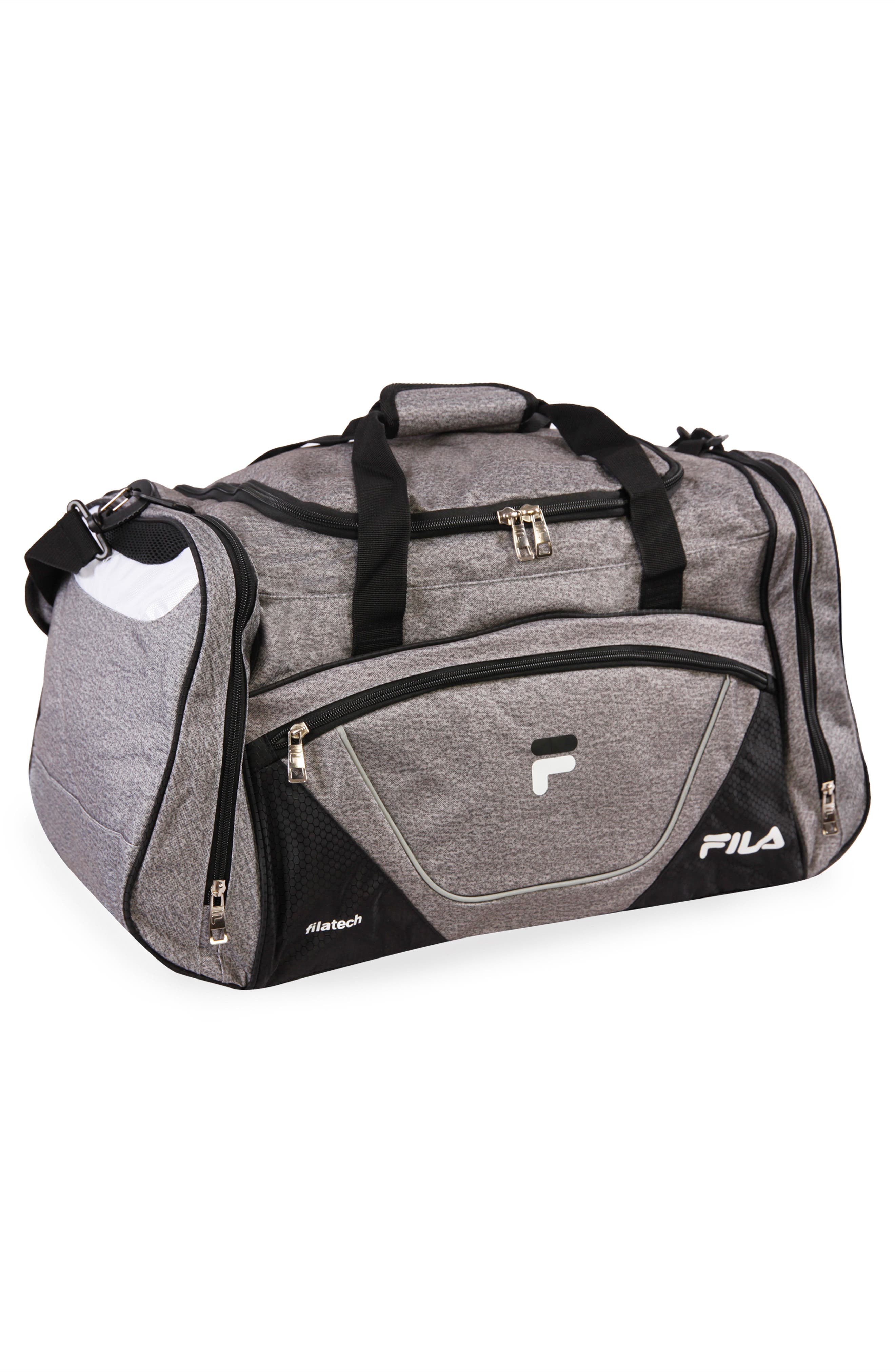 FILA Acer 25-Inch Duffle Bag, Alternate, color, Heather Grey