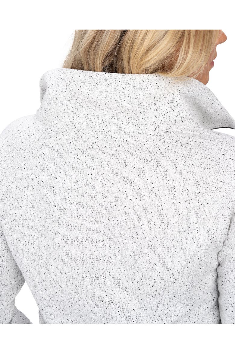 Chloe Q-Zip Sweatshirt, Alternate, color, White