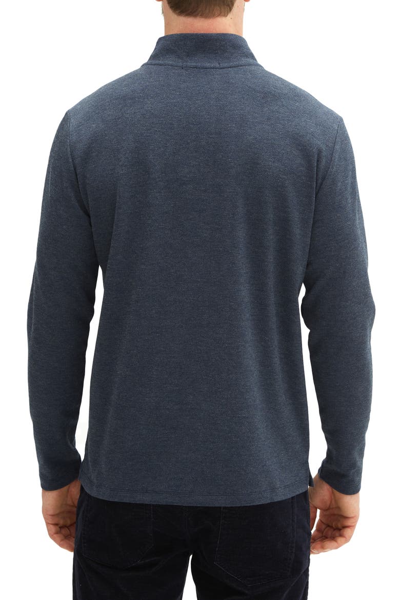 Milligan Long Sleeve Half Zip Sweater, Alternate, color, NAVY