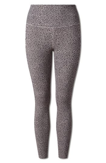 Shop Rhone Revive Print 7/8 Leggings In Taupe Mist