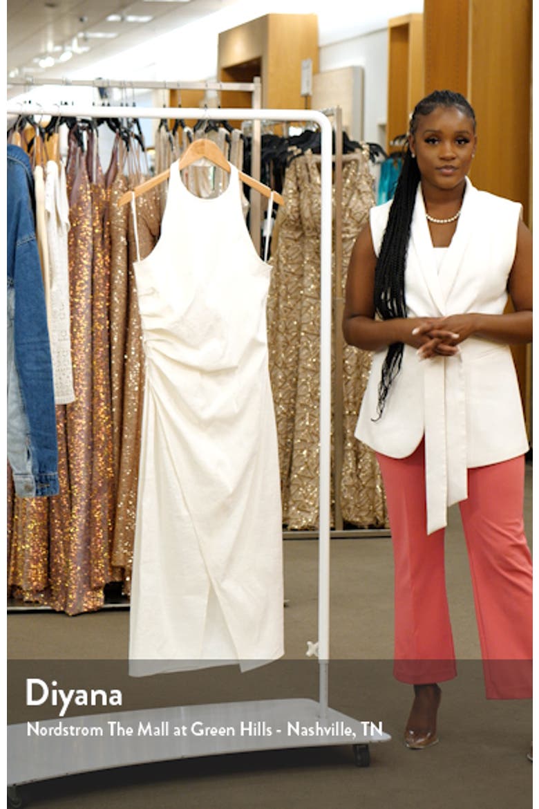 Sylvie Maxi Halter Dress video