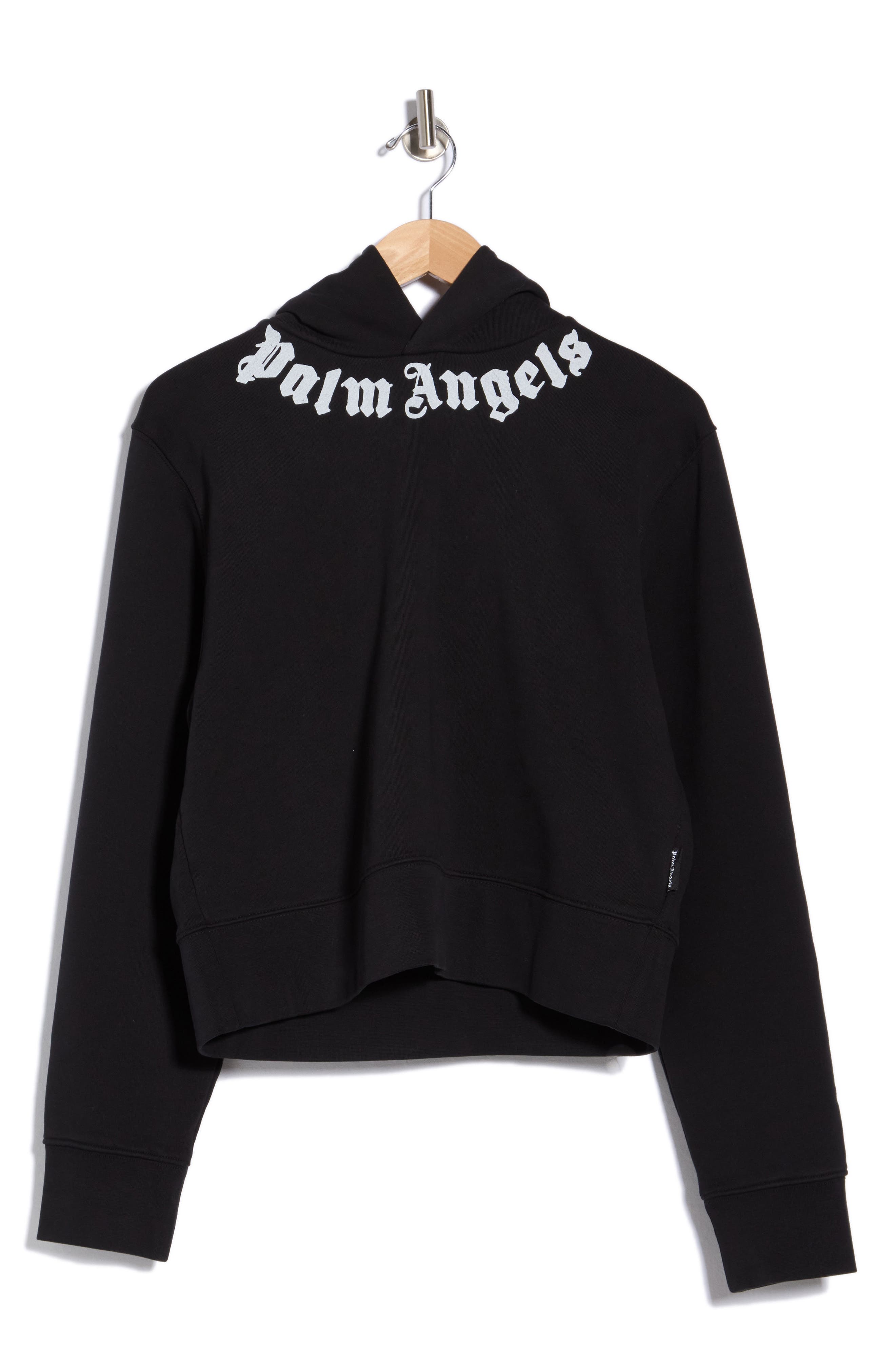 Gothic Logo Cotton Hoodie