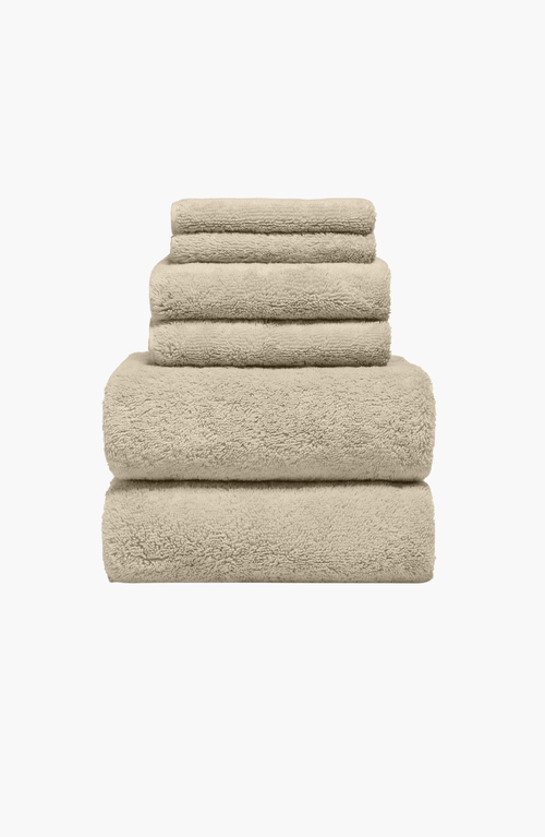 Italic Ultraplush Australian Cotton Standard Towel Set In Neutral