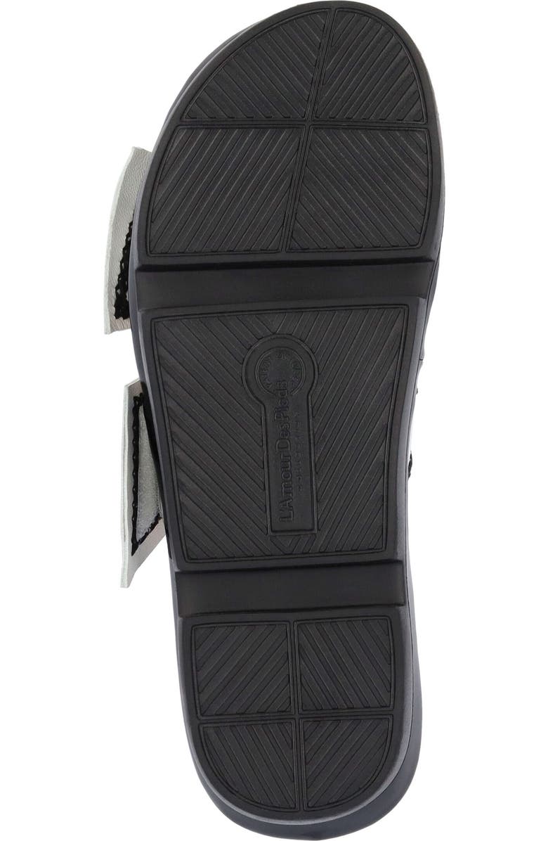 L'Amour des Pieds Voleta Two-Strap Sandal, Alternate, color, White