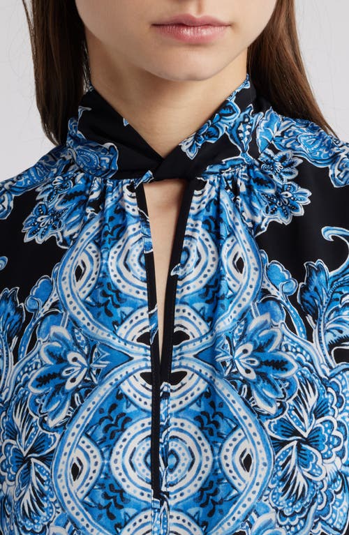 Shop Elie Tahari The Skylar Estate Garden Print Top