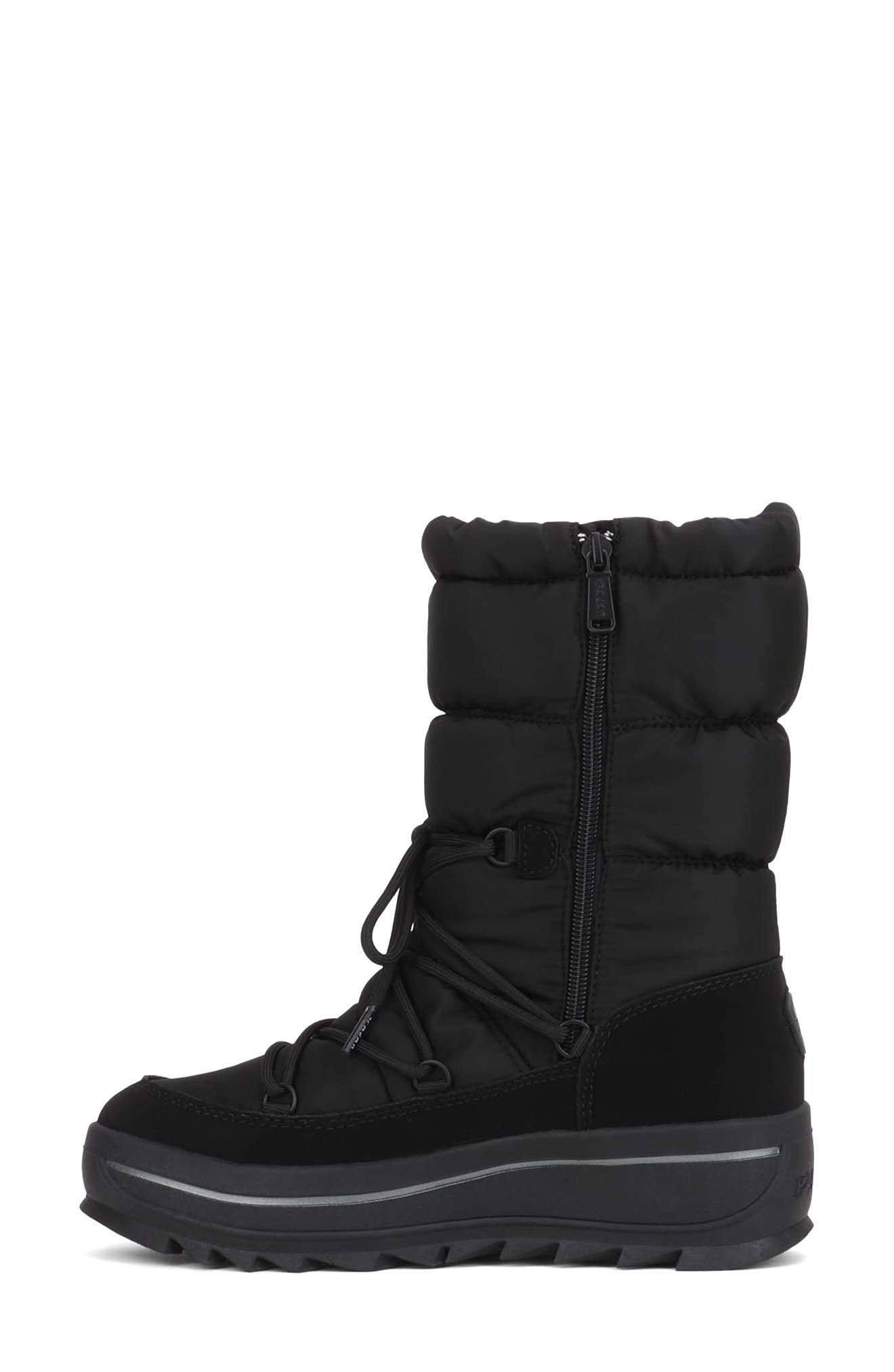 Taya High Winter Boot, Alternate, color, BLACK IRON