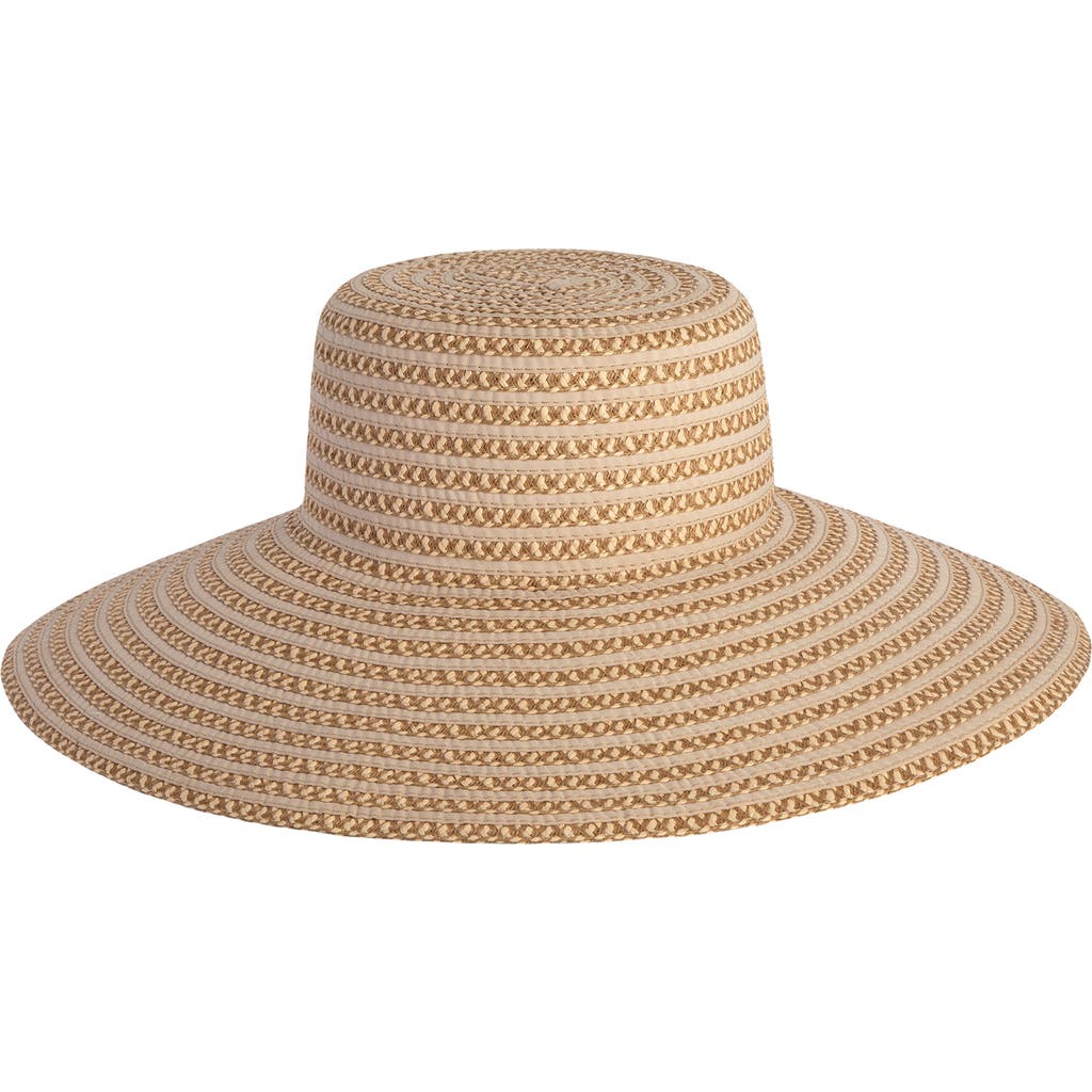 Eric Javits Margot Packable Straw Hat in Peanut at Nordstrom