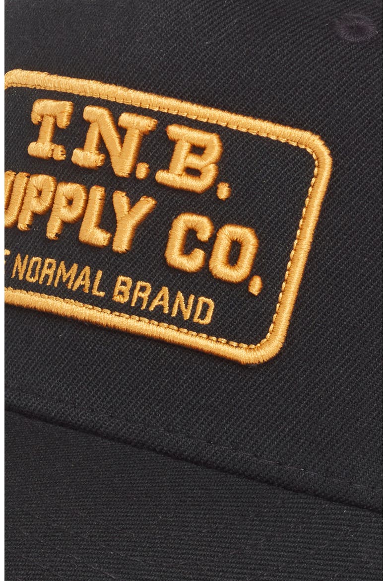 Supply Co. Trucker Hat, Alternate, color, BLACK