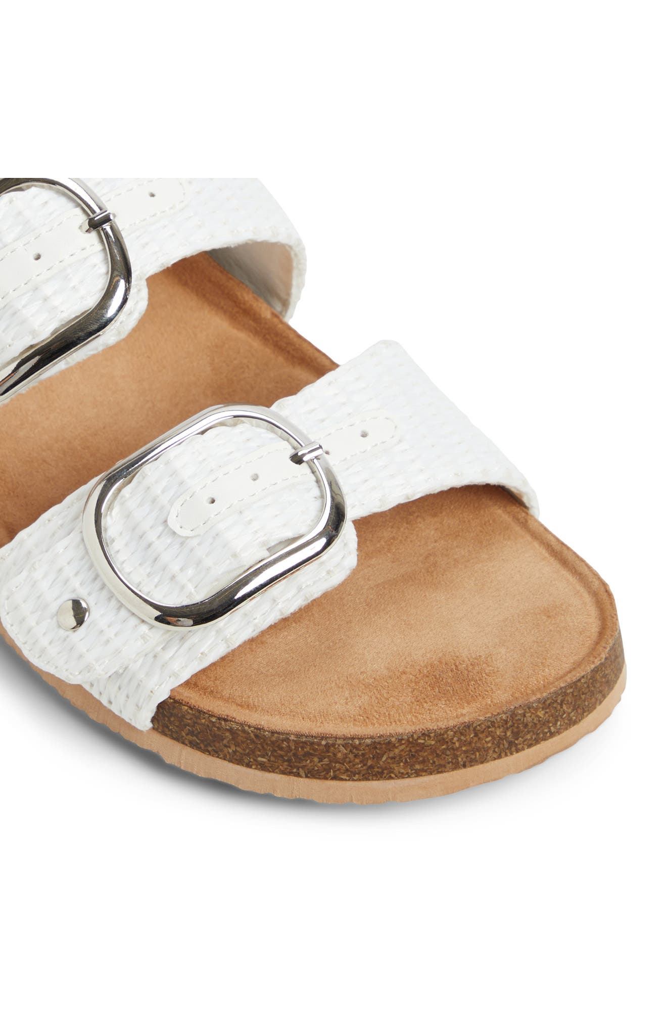 Mahina Slide Sandal, Alternate, color, WHITE