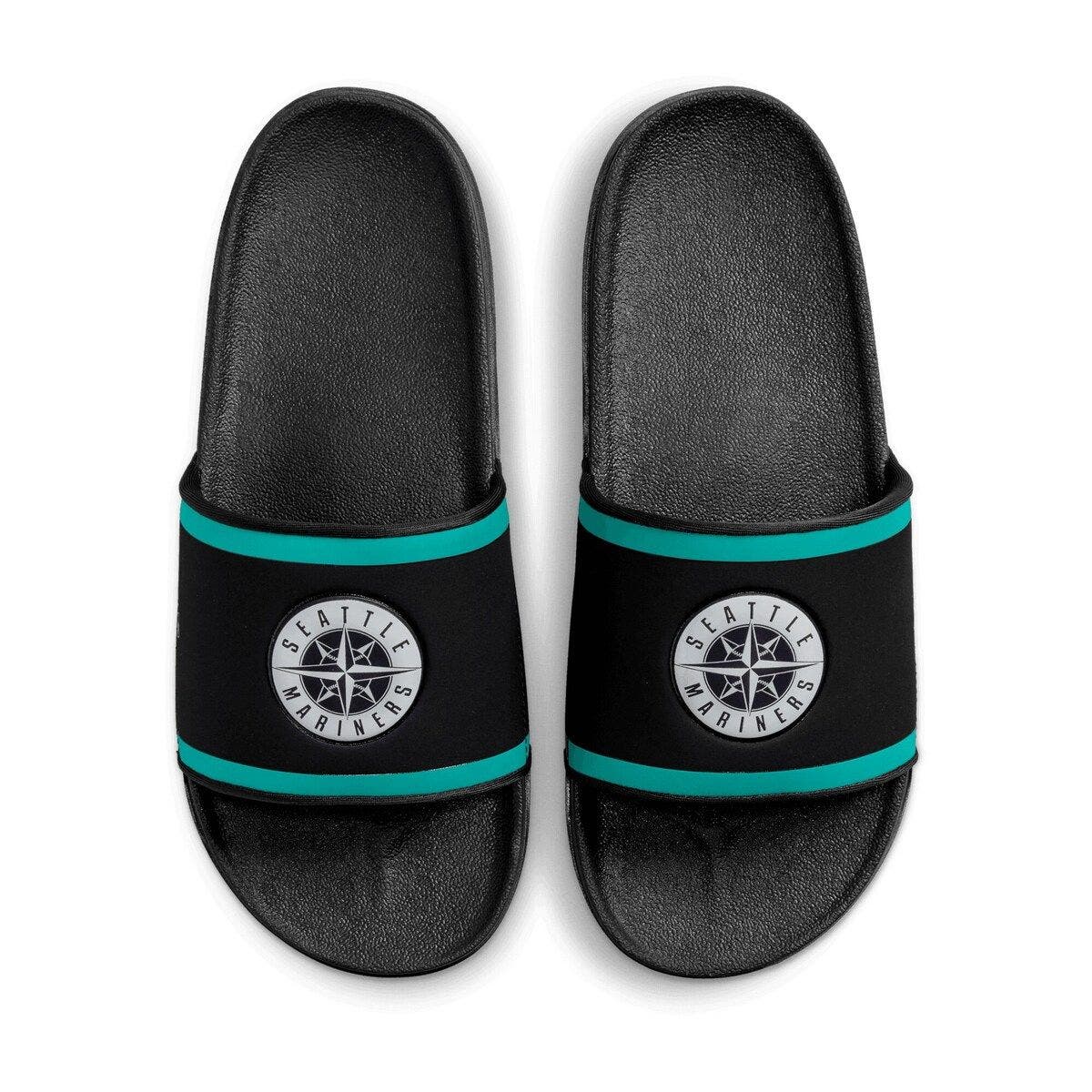 Nike Seattle Mariners Off-Court Wordmark Slide Sandals, Main, color, 