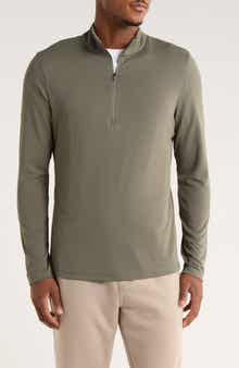 90 DEGREE BY REFLEX Half Zip Long Sleeve Top