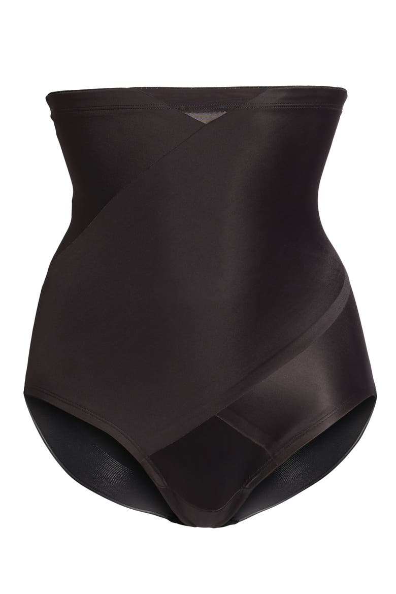 Tummy Tux® High Waist Briefs, Alternate, color, BLACK