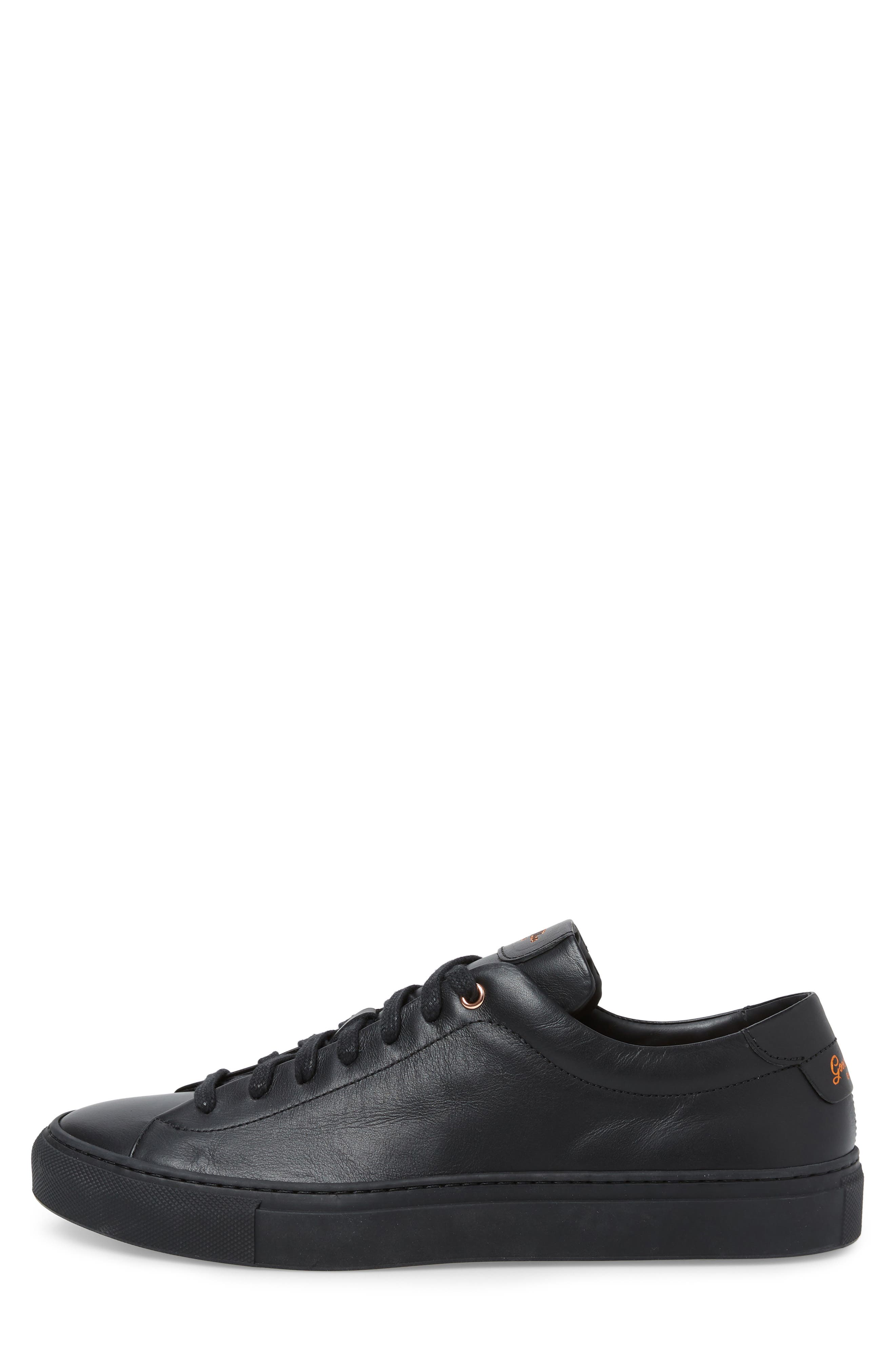 Edge Sneaker, Alternate, color, BLACK / BLACK