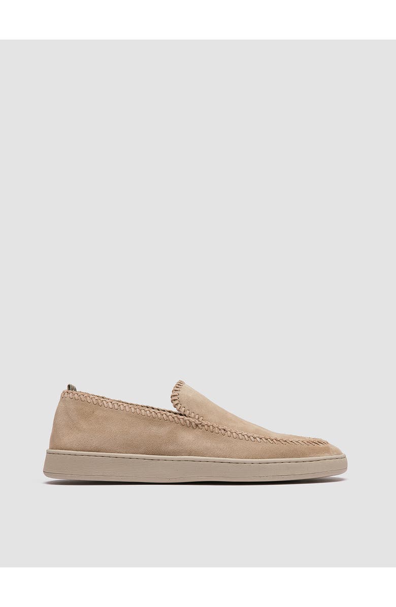 Officine Creative Herbie 011 Suede Loafers, Main, color, Camel