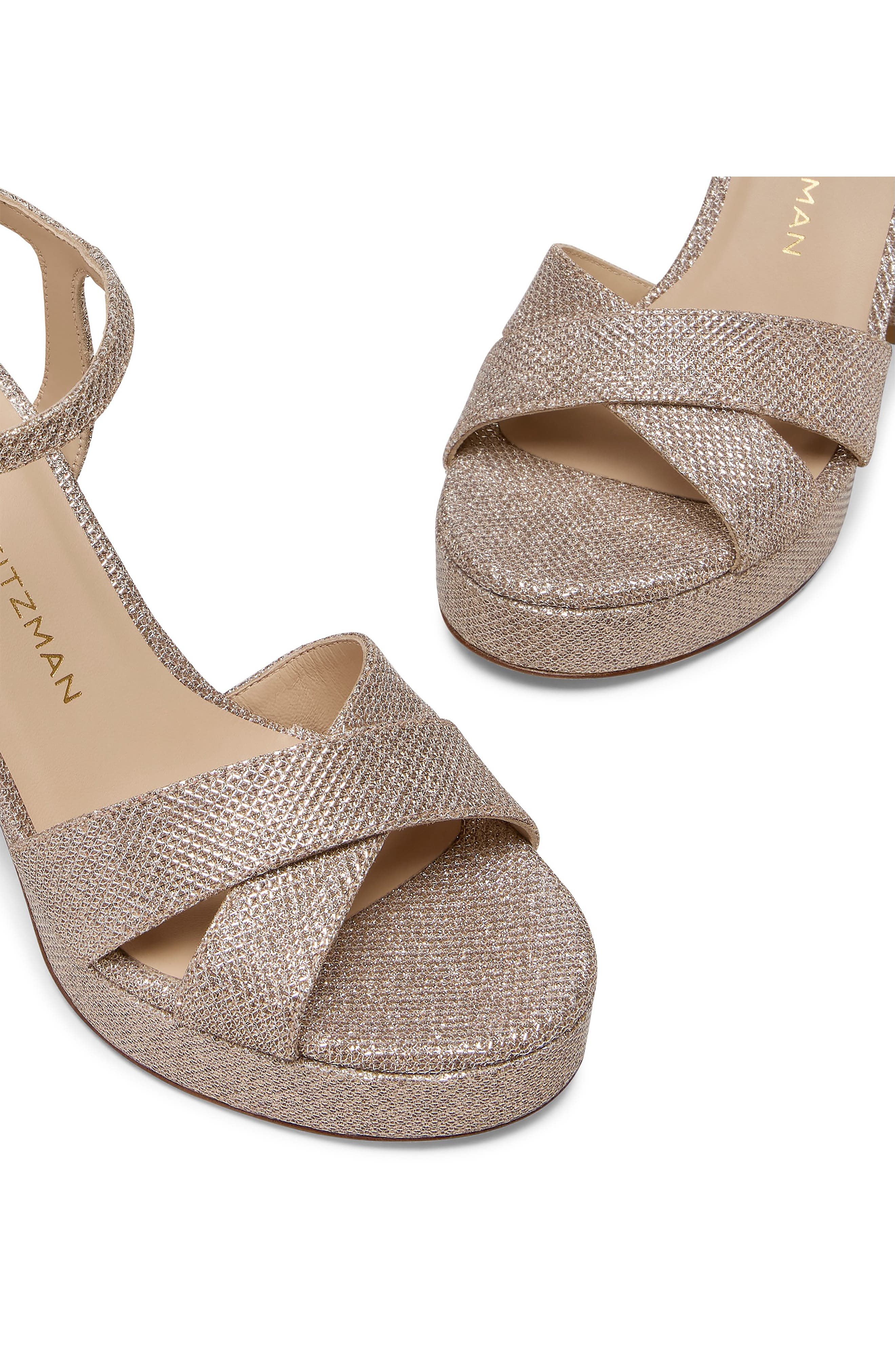 Dayna Platform Sandal, Alternate, color, POUDRE