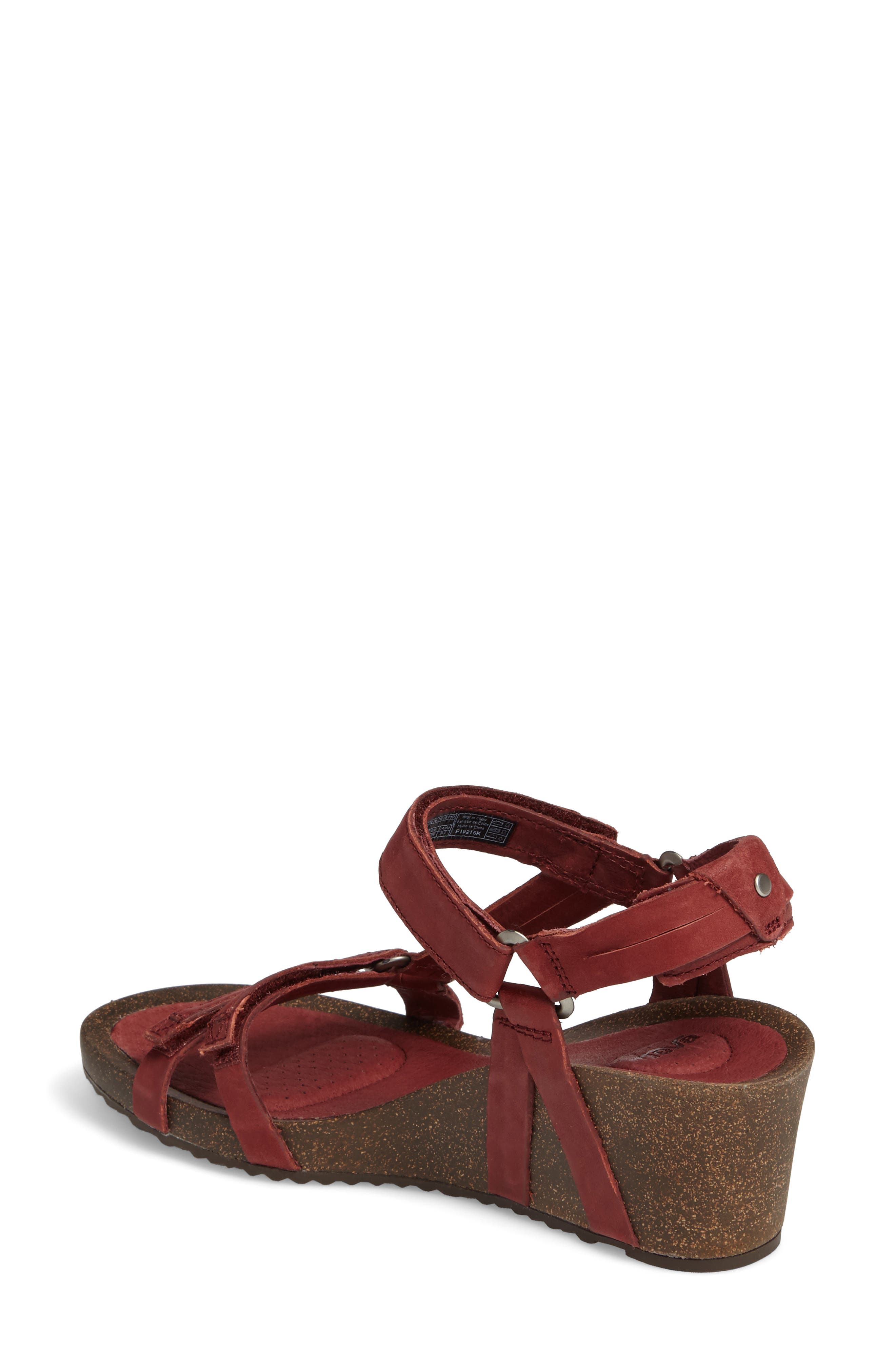Teva Ysidro Wedge Sandal, Alternate, color, 