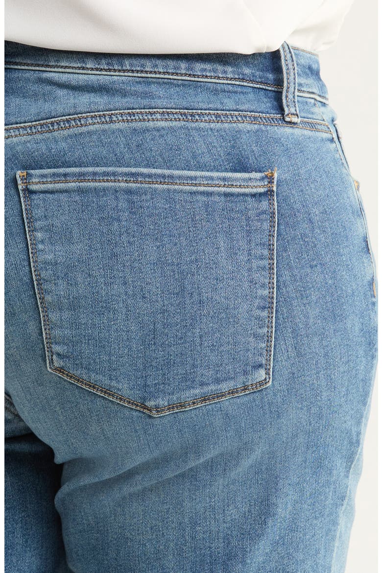 Reese Fab Ab Ankle Slim Straight Leg Jeans, Alternate, color, AHEAD