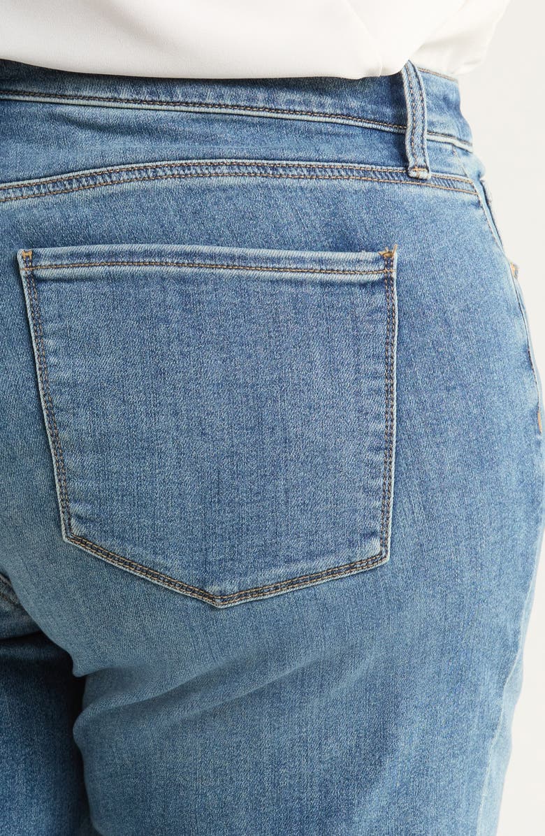 KUT from the Kloth Reese Fab Ab Ankle Slim Straight Leg Jeans, Alternate, color, Ahead