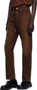 SANDRO Regular washed-effect jeans