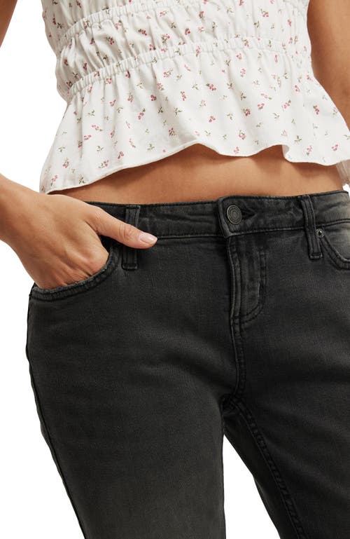 Cotton On Low Rise Bootcut Jean In Muse Black