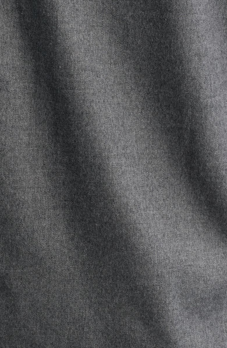 James Campbell Cana Trim Fit Cotton Button-Up Shirt, Alternate, color, Coal