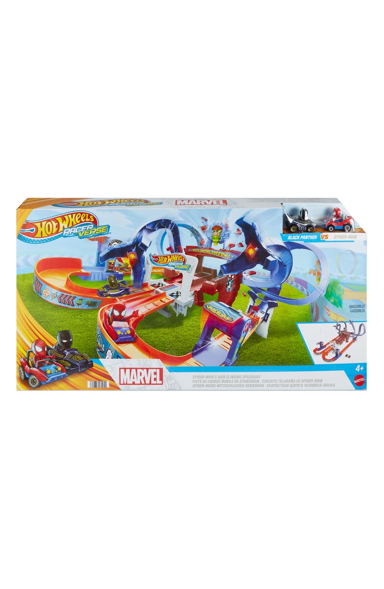 Mattel Hot Wheels<sup>®</sup> Marvel RacerVerse<sup>™</sup> Track Playset, Main, color, 