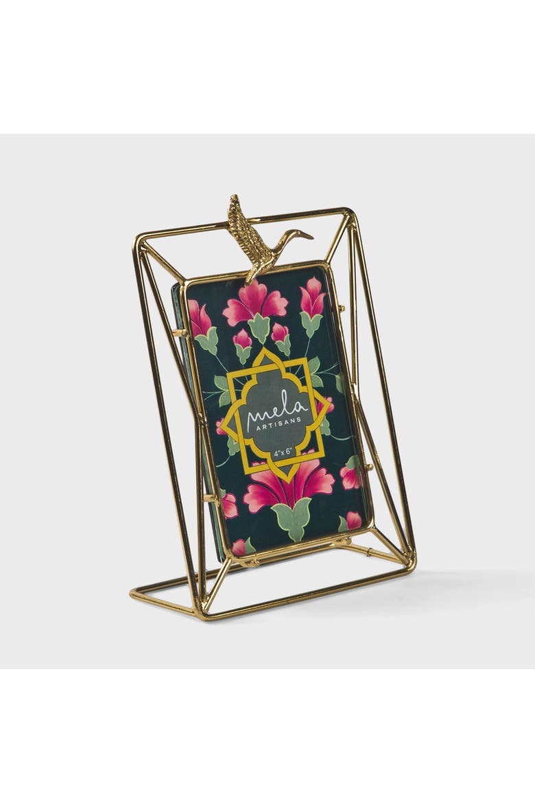 Serenity Crane Frame - 4x6, Alternate, color, Gold