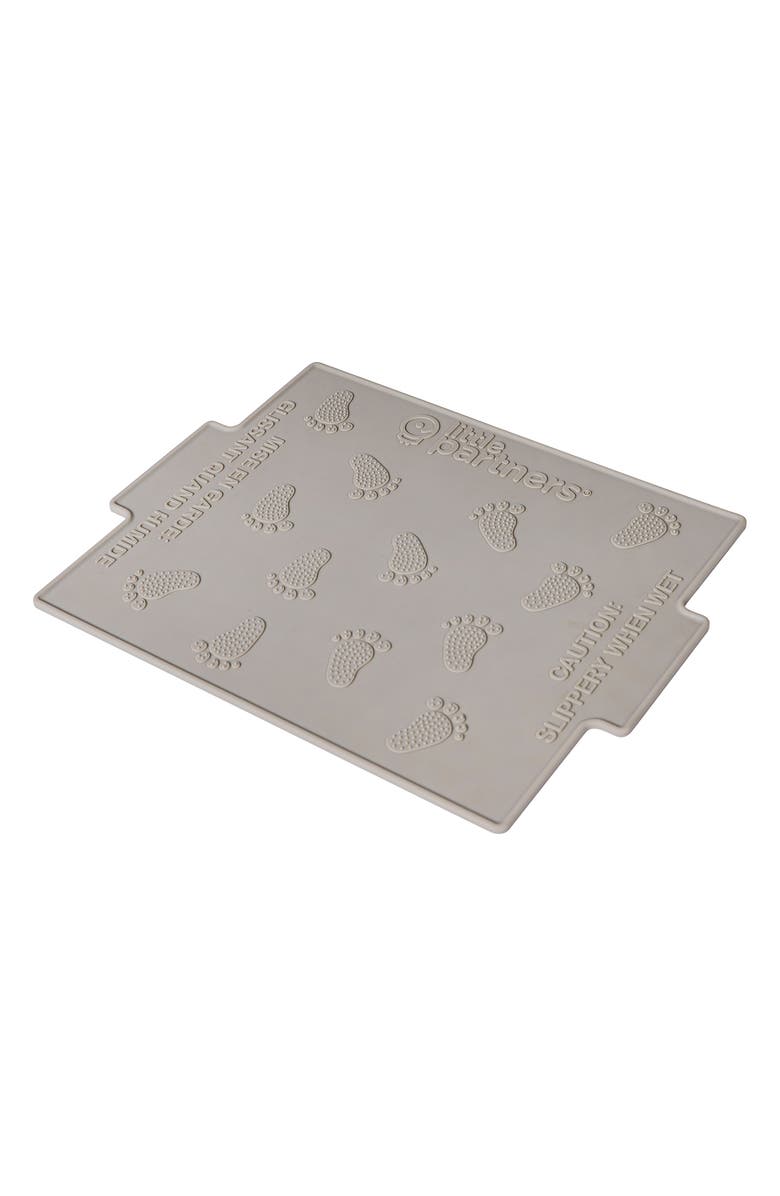 Little Partners Silicone Mat for Explore 'N Store Learning Tower Platform, Alternate, color, Grey