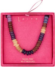 Leith Beaded Collar Necklace