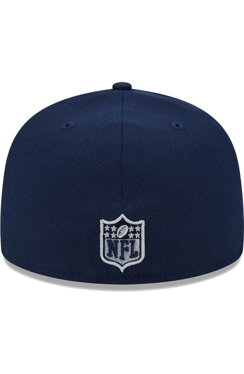 New Era Men's New Era Navy Dallas Cowboys Main Patch 59FIFTY Fitted Hat, Alternate, color, Navy