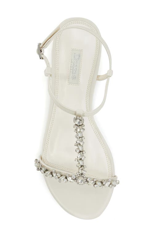 Dune London Nuptuals T-strap Sandal In Ivory