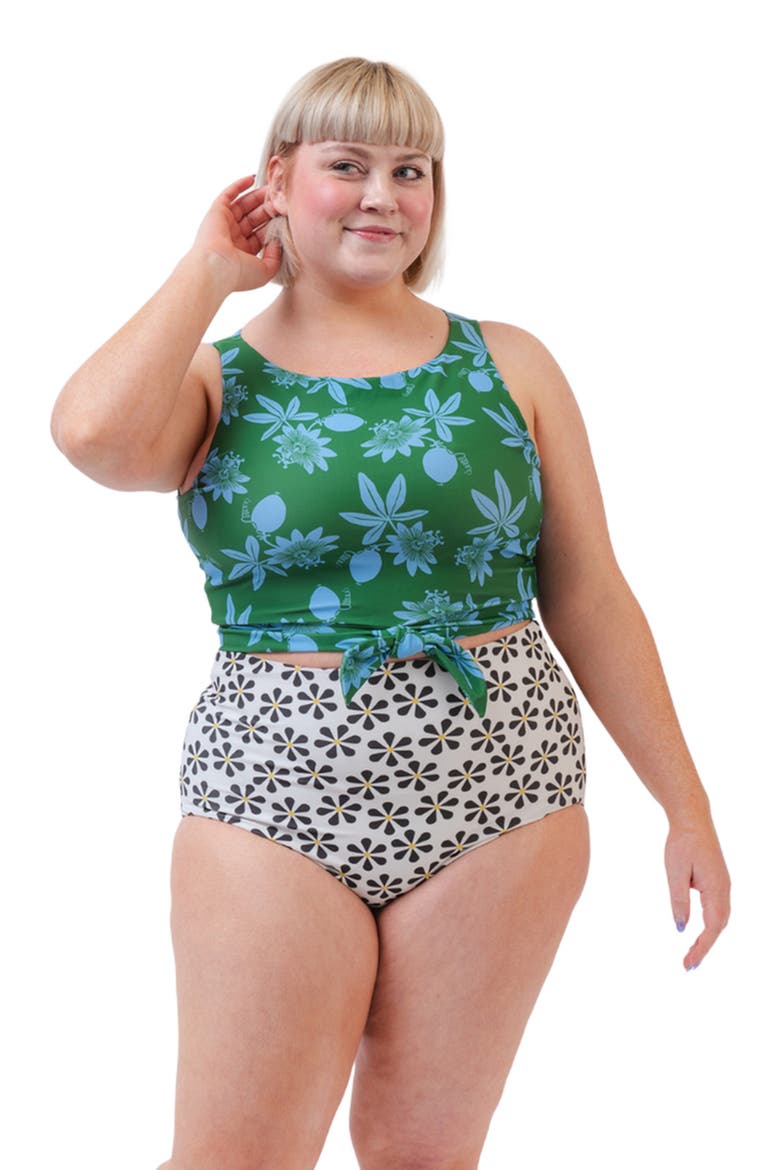 Reversible Ultra High-Waist Bottom, Main, color, Passionfruit / Calcada