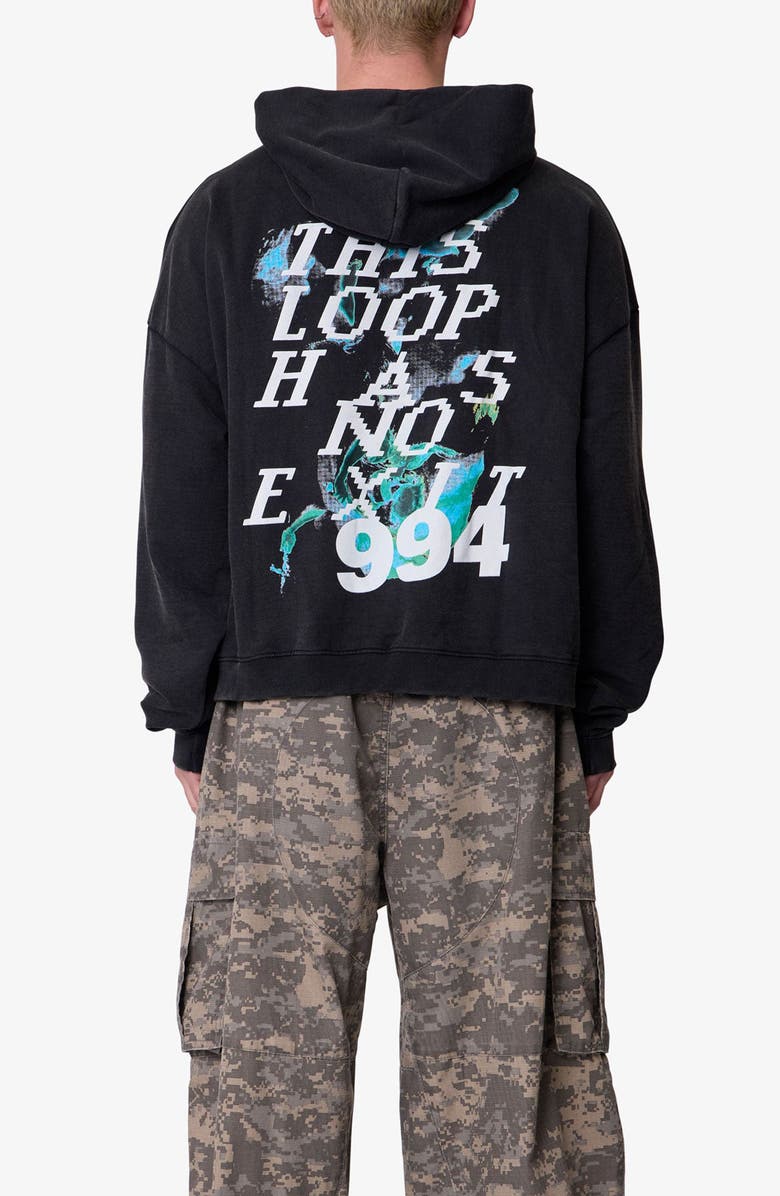 mnml The End Graphic Hoodie, Alternate, color, 