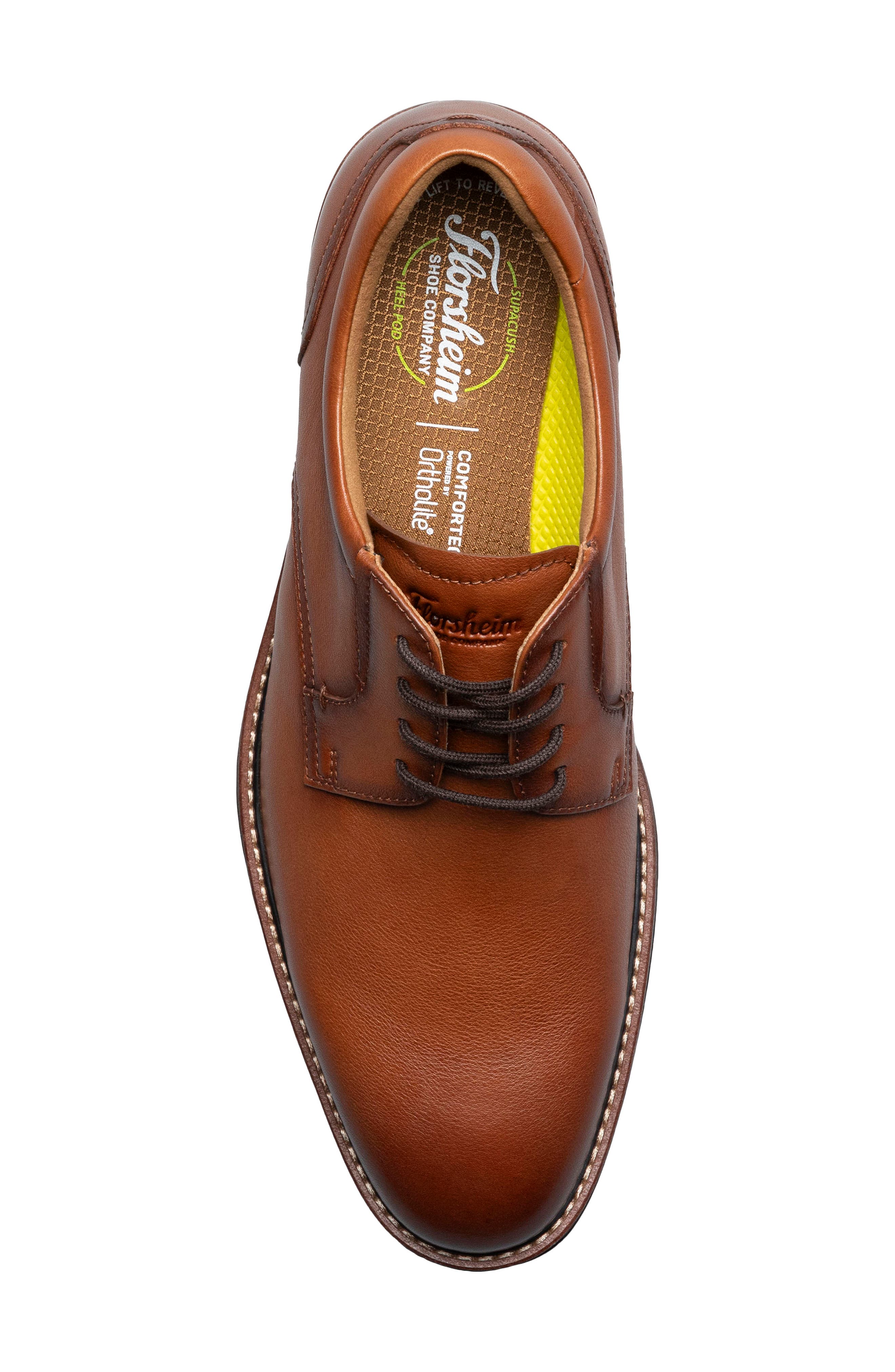 Traveler Derby, Alternate, color, COGNAC