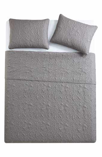 Seashell Solid 3-Piece Quilt Set