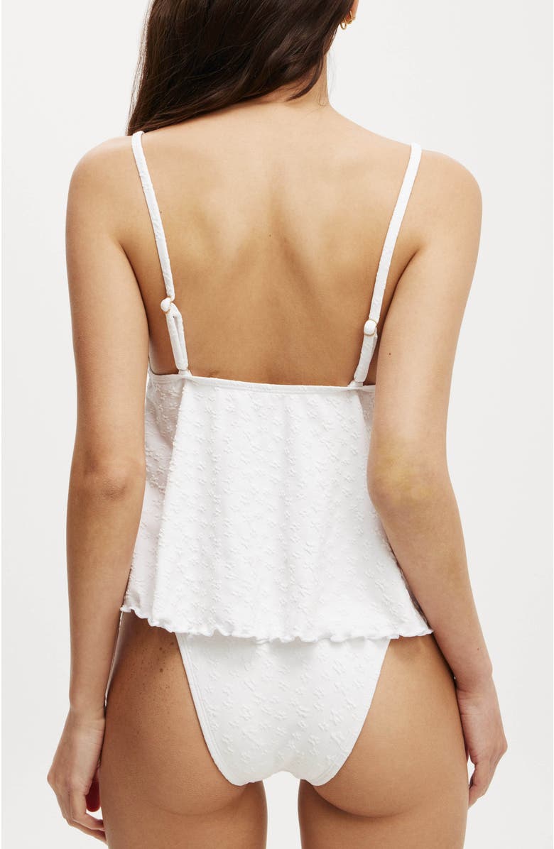 COTTON ON BODY Bow Front Tankini Top, Alternate, color, 