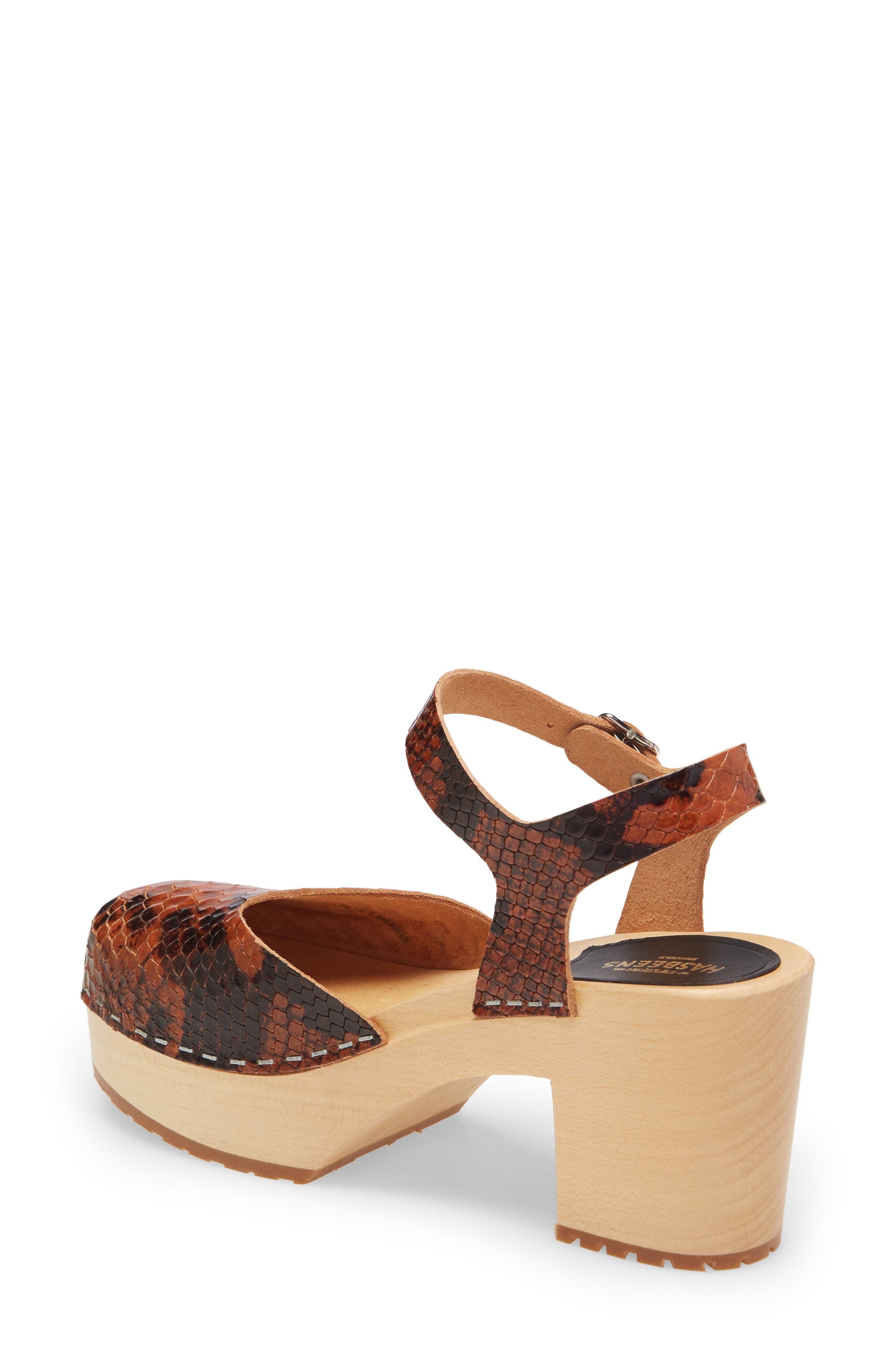 Swedish Hasbeens Krillan Closed Toe Sandal, Alternate, color, 