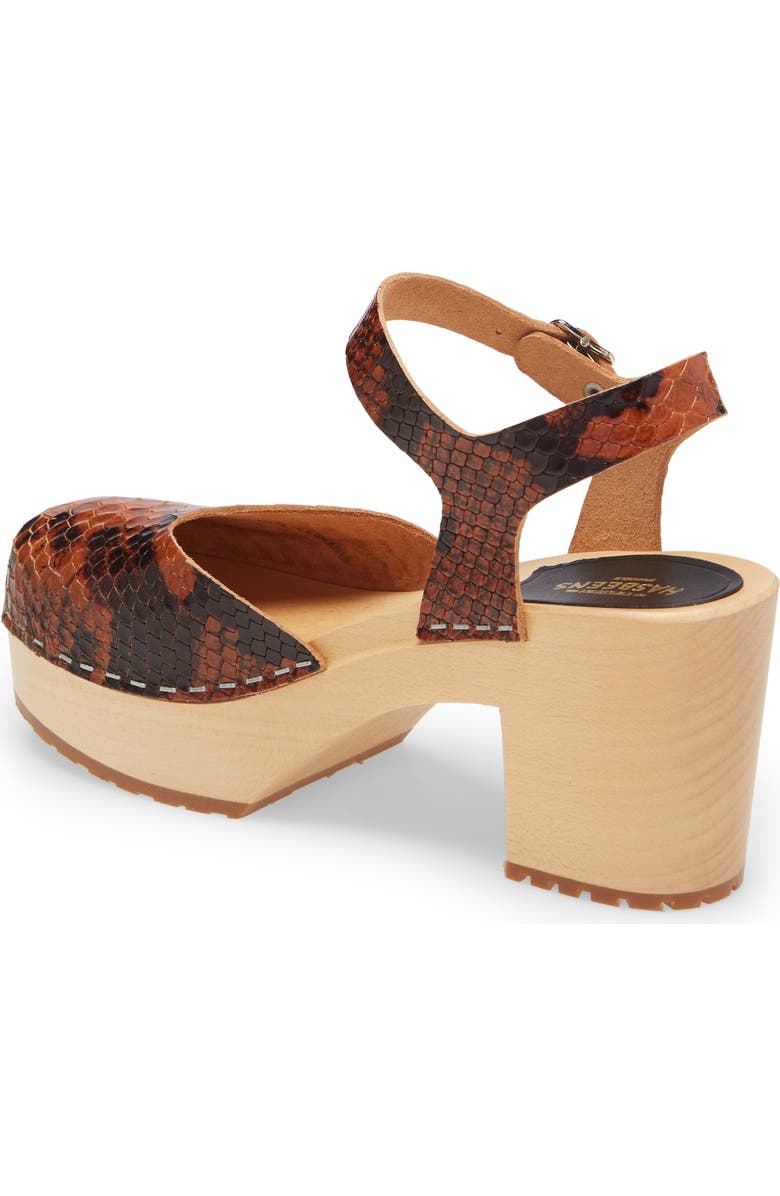 Swedish Hasbeens Krillan Closed Toe Sandal, Alternate, color,