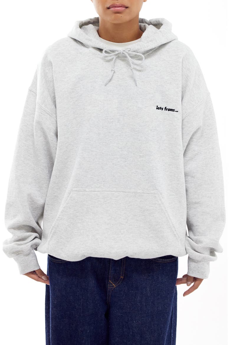BDG Urban Outfitters Unisex Hoodie, Main, color, GREY MARL