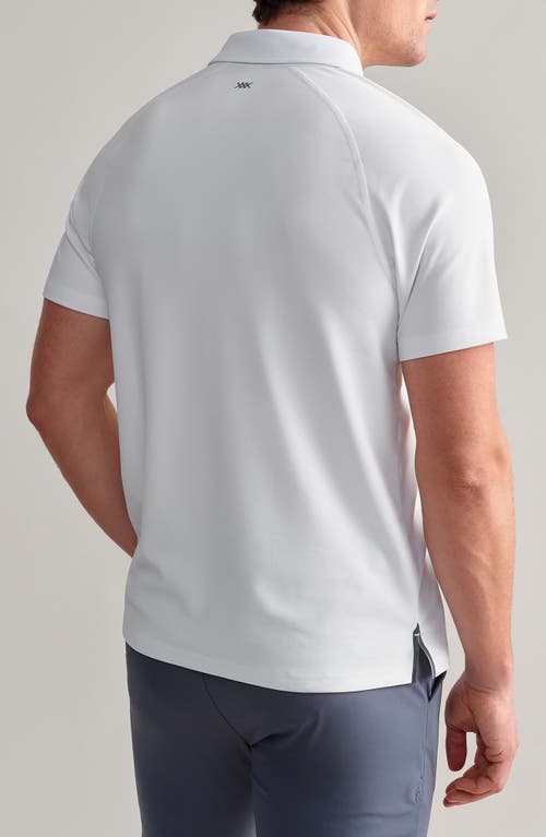 Rhone Regatta Pique Polo In White