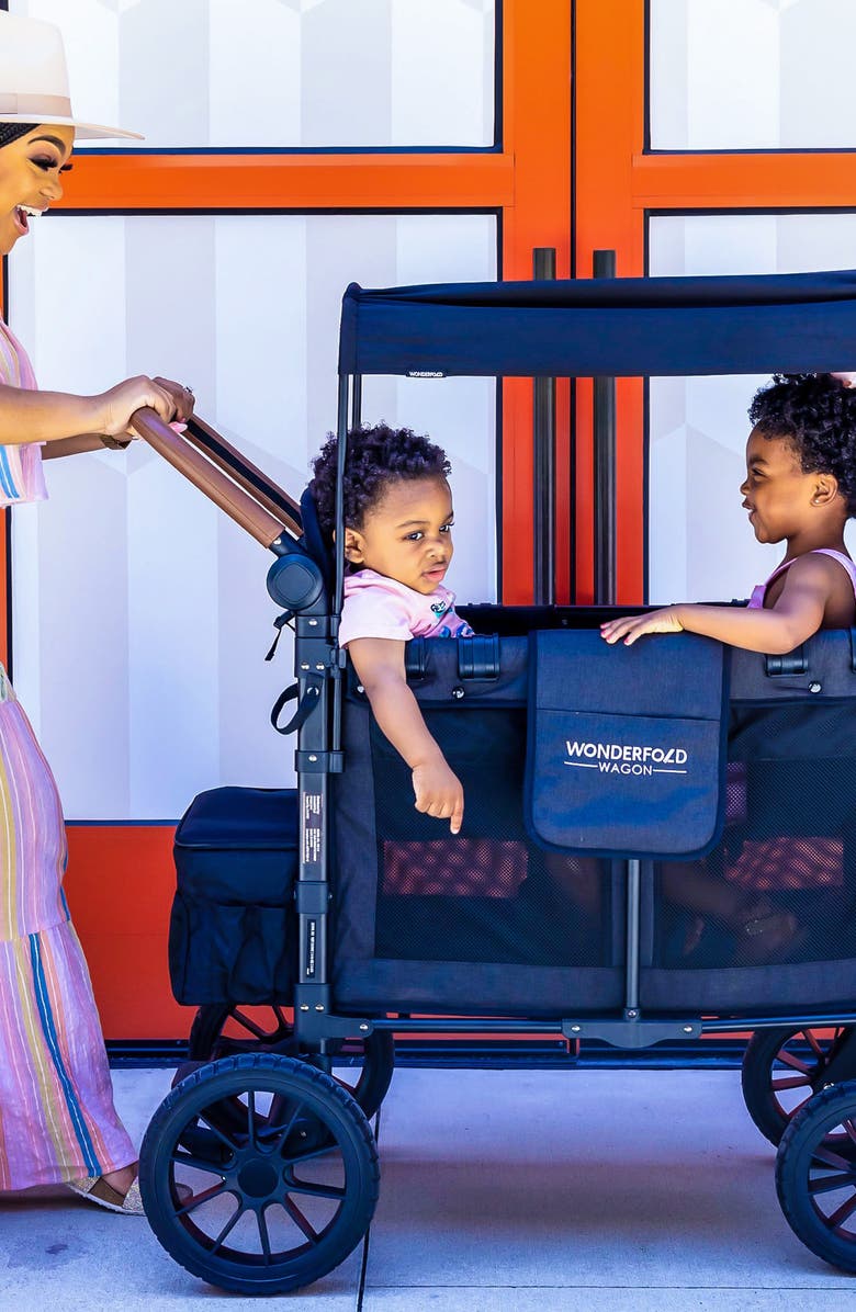 WonderFold W2 Luxe 2-Passenger Multifunctional Stroller Wagon, Alternate, color, 