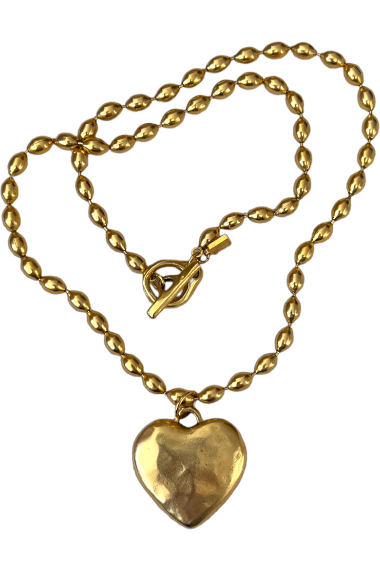 Cara Necklace, Main, color, Gold
