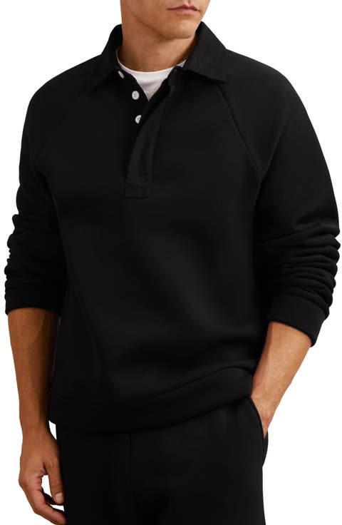 Costello Long Sleeve Cotton Blend Polo