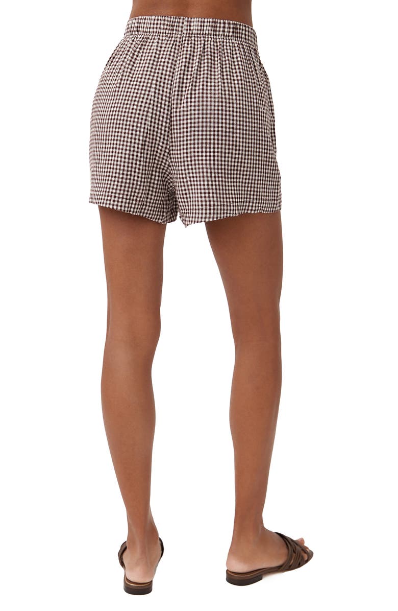 Bella Dahl Gingham Shorts, Main, color,