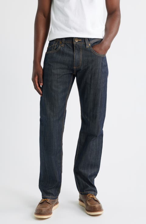 Relaxed Straight Leg Jeans