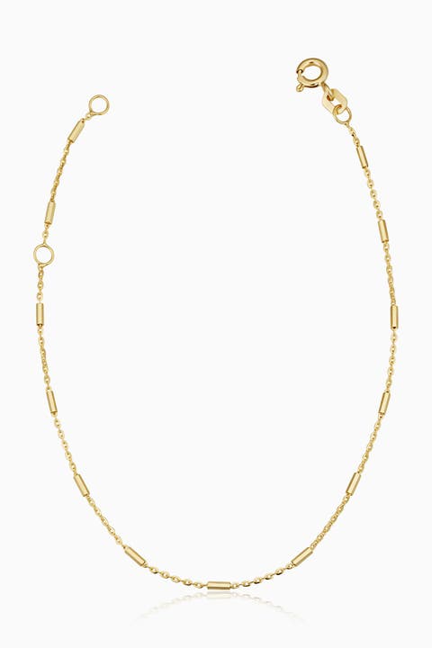 14K Yellow Gold Vicenza Rolo Bracelet