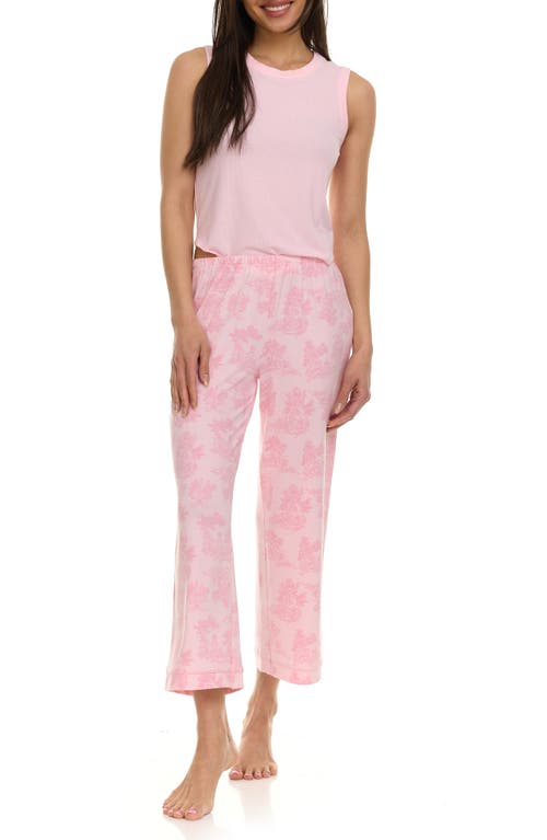Flora By Flora Nikrooz Imani 3-piece Capri Pajama Set