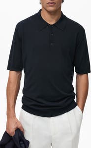 MANGO Fine Knit Polo