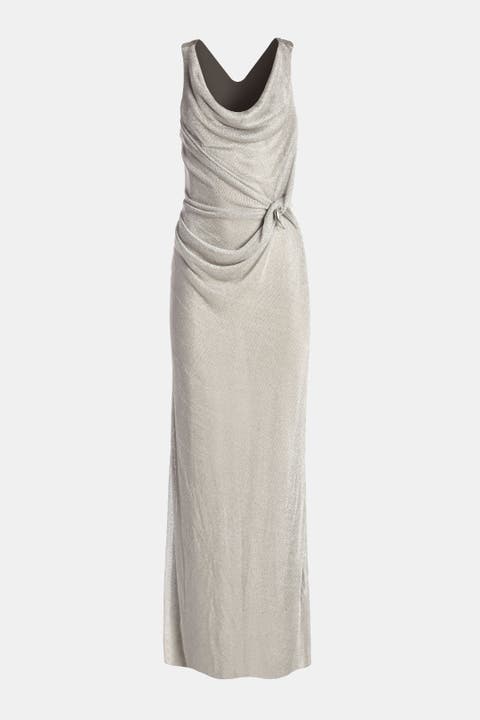Naomi Cowl Neck Maxi Dress