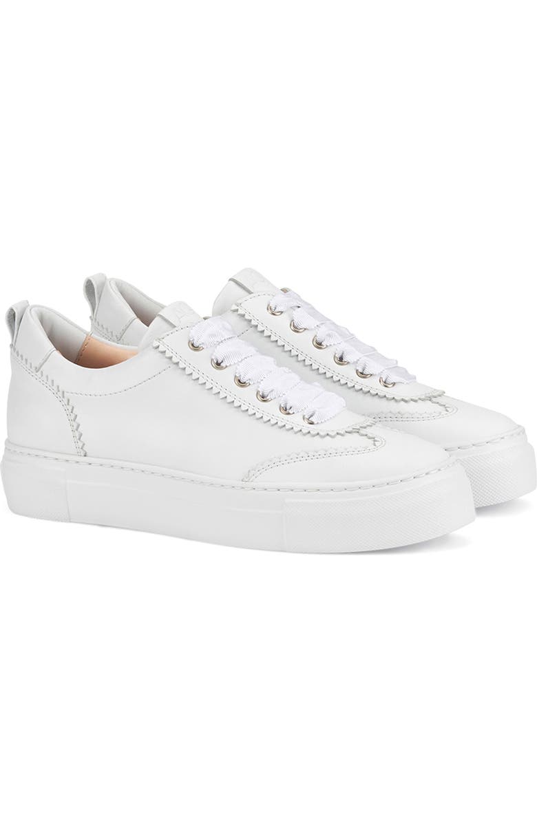AGL Eliana Platform Sneaker, Main, color, White-White